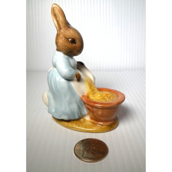 Beatrix Potters *Rare Vintage "Cecily Parsley" Figurine By Beswick England 1965 - Picture 4 of 6